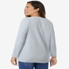 Embroidered Thermal Henley Tee image number null