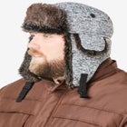 Extra Large Fur Trim Hat image number null