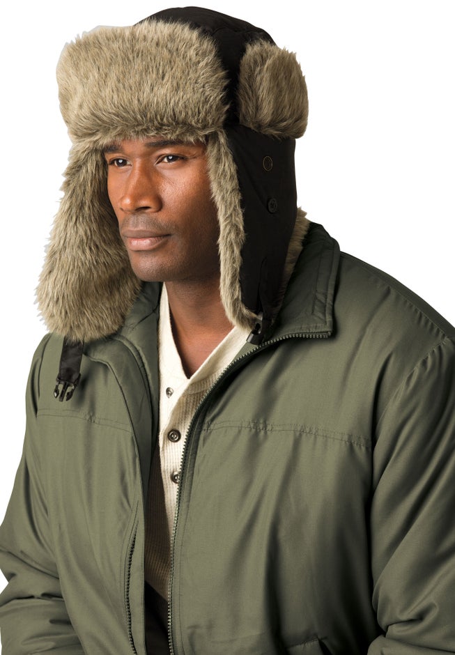 Extra Large Fur Trim Hat image number 2