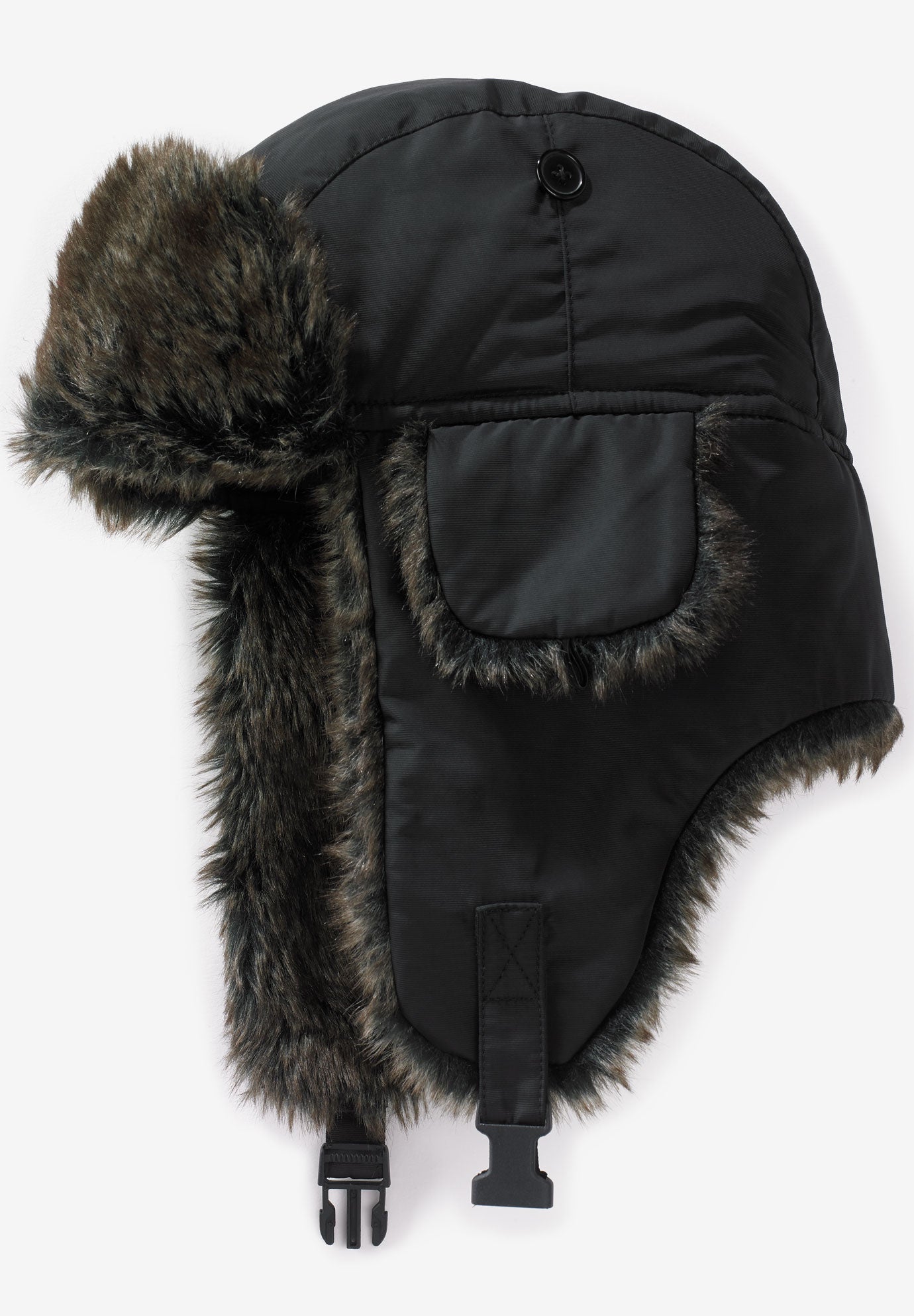 Extra Large Fur Trim Hat image number 0