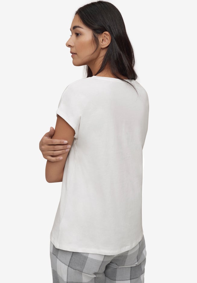 Screen-Print Sleep Tee image number 1