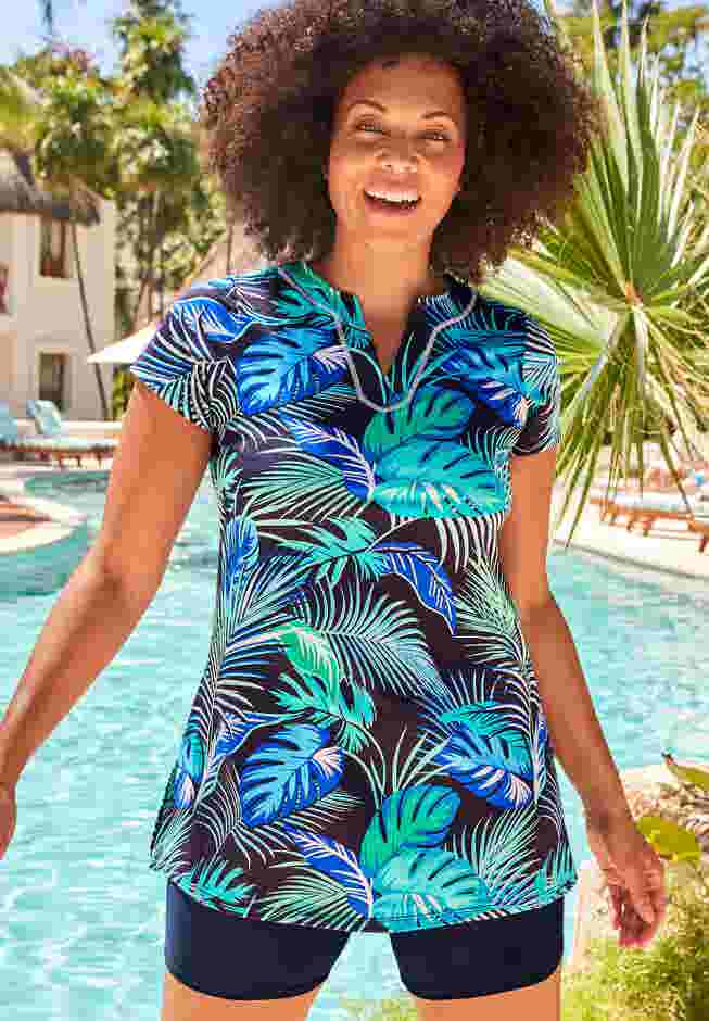 Chlorine Resistant Swim Tunic image number 4