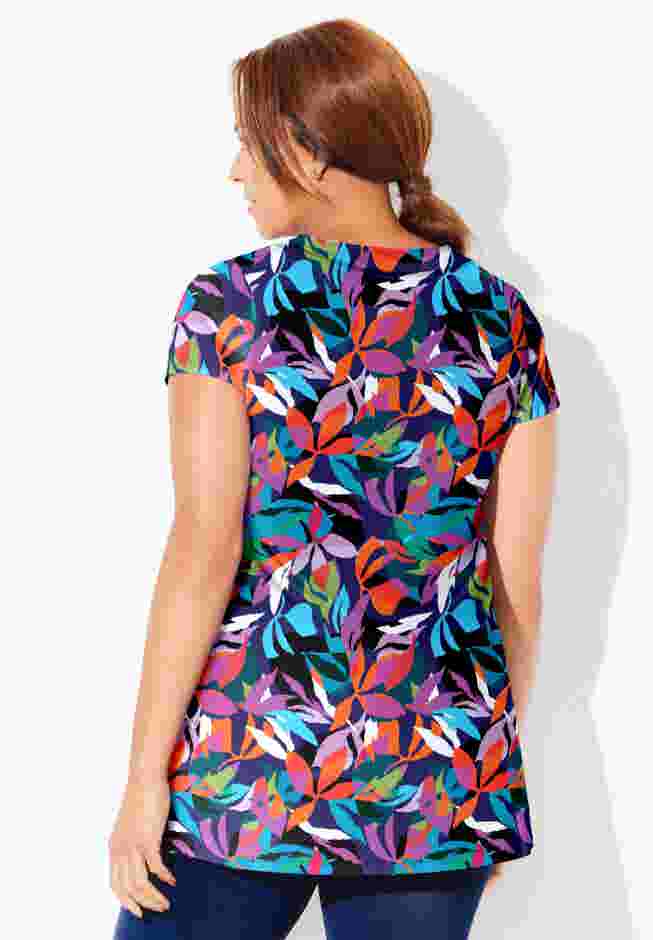 Chlorine Resistant Swim Tunic image number 1