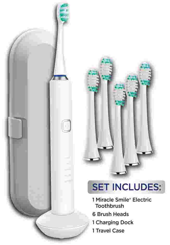 Miracle Smile® Ultra-Sonic Toothbrush image number 0