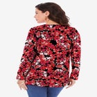 Plus Size Ultimate Cotton Crewneck Long Sleeve Tee image number null