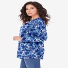 Plus Size Ultimate Cotton Crewneck Long Sleeve Tee image number null