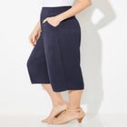 Gauze Pull-On Capri image number null