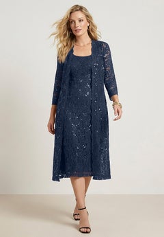 Plus Size Jacket Dresses | OneStopPlus Plus Size Jacket Dresses | OneStopPlus