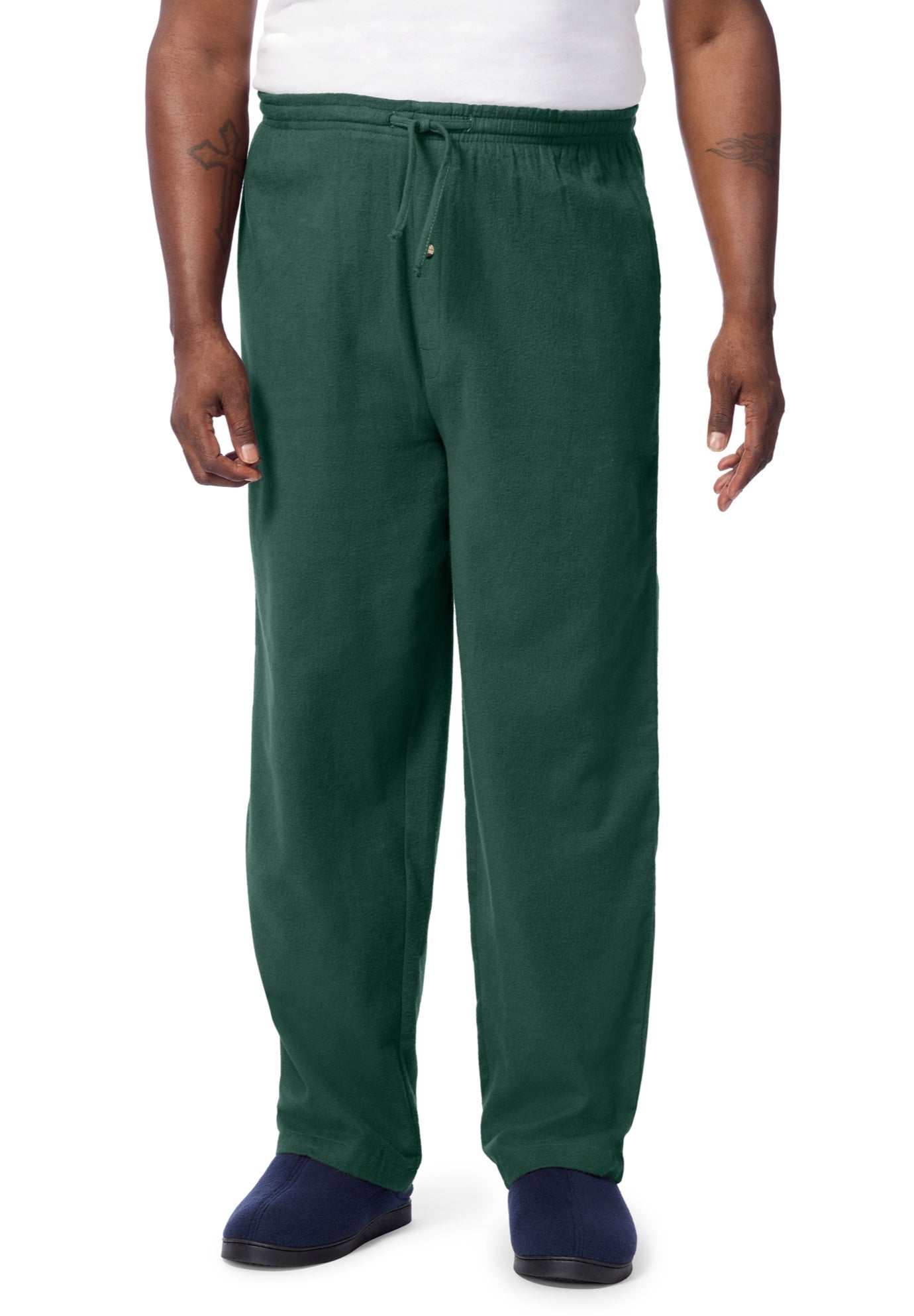 Solid Flannel PJ Pants image number 0