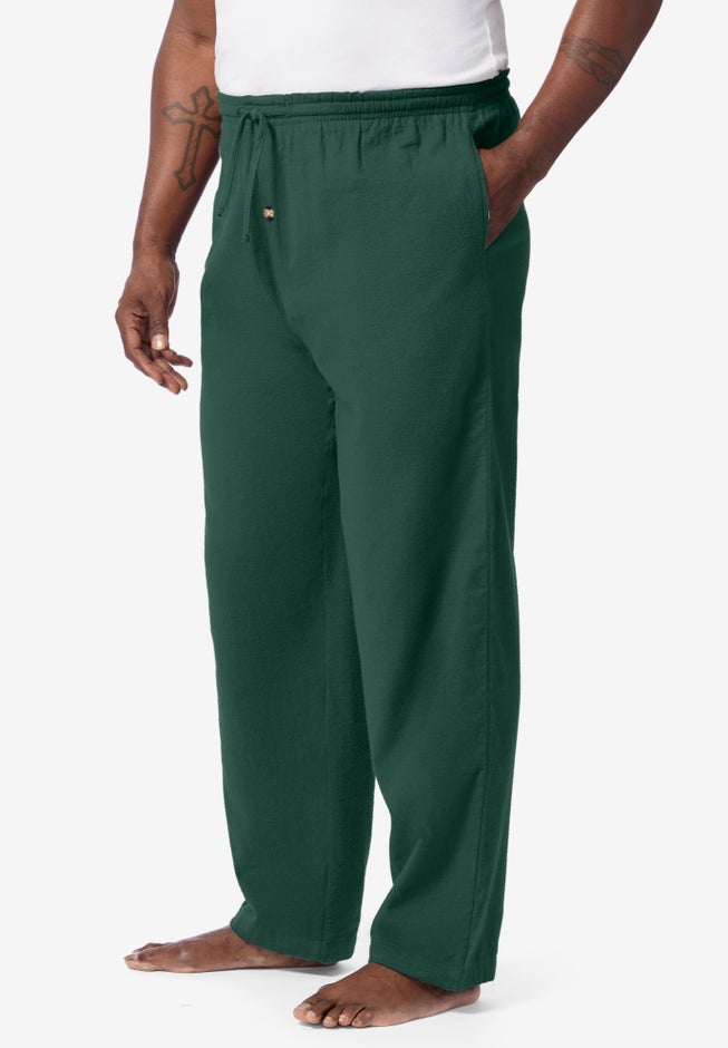 Solid Flannel PJ Pants image number 2