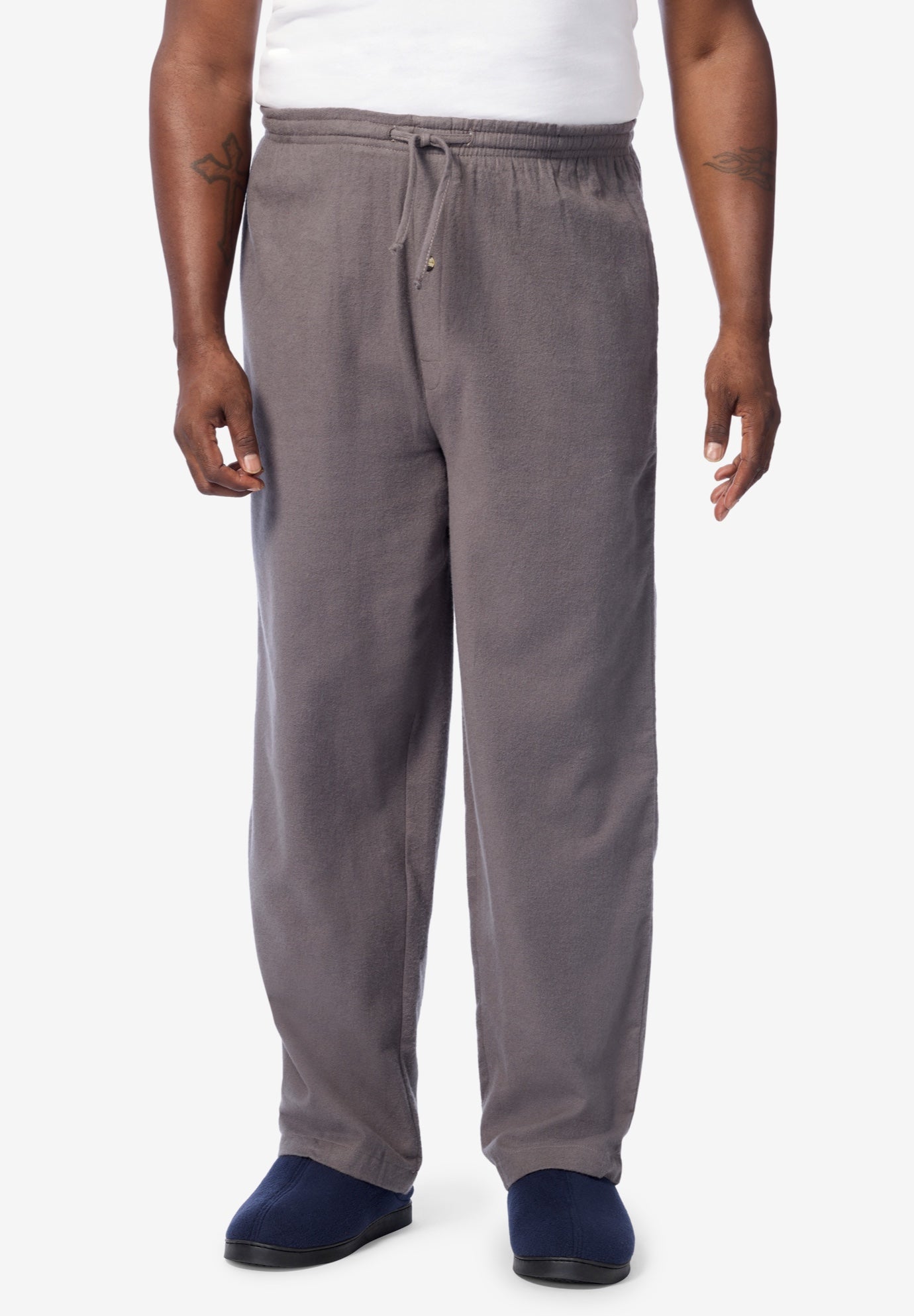 Solid Flannel PJ Pants image number 0