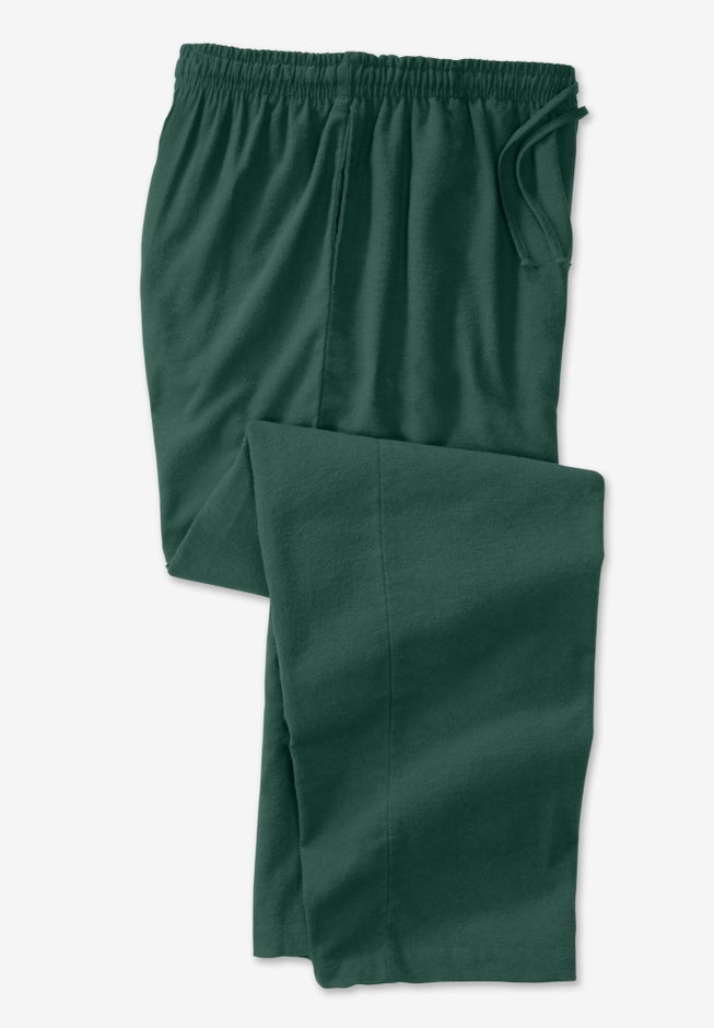 Solid Flannel PJ Pants image number 1