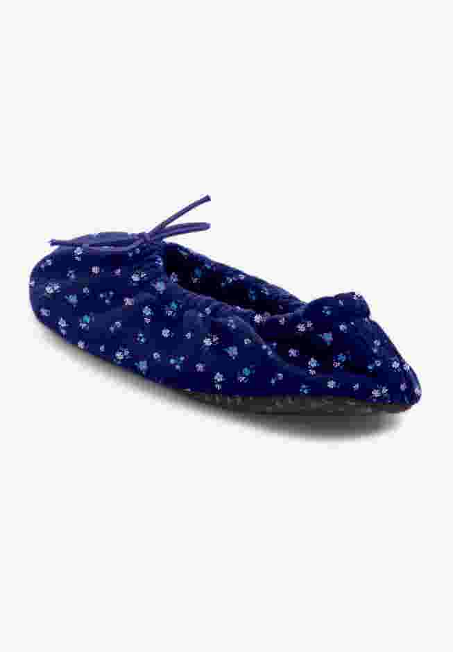 Dreams & Co.® Knit Ballerina Slipper image number 1