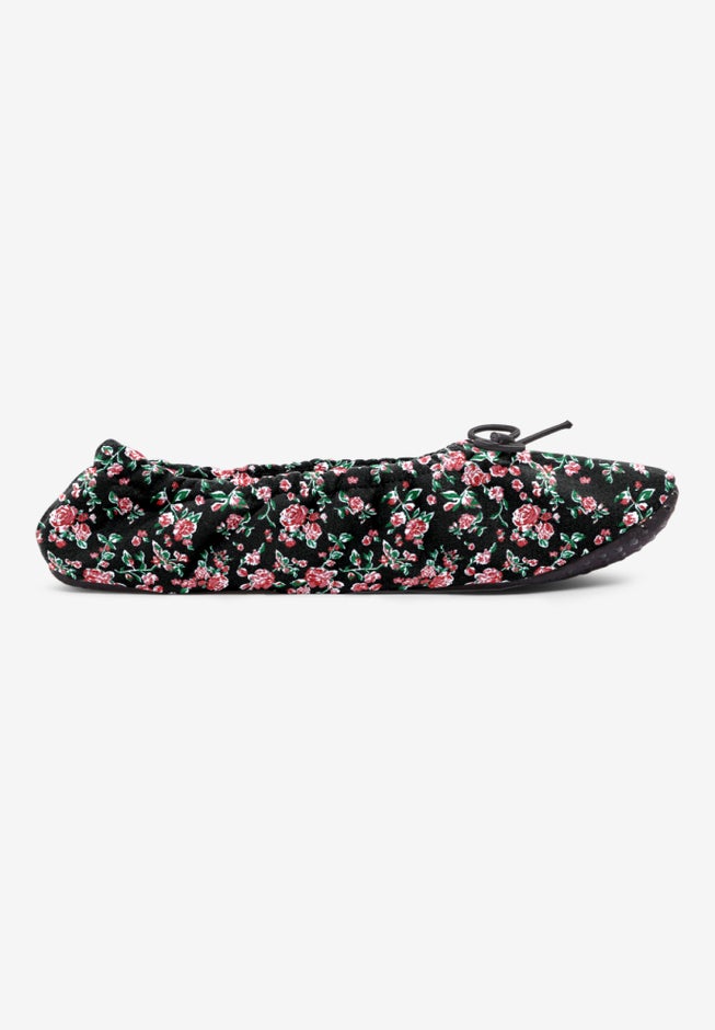 Dreams & Co.&reg; Knit Ballerina Slipper image number 3