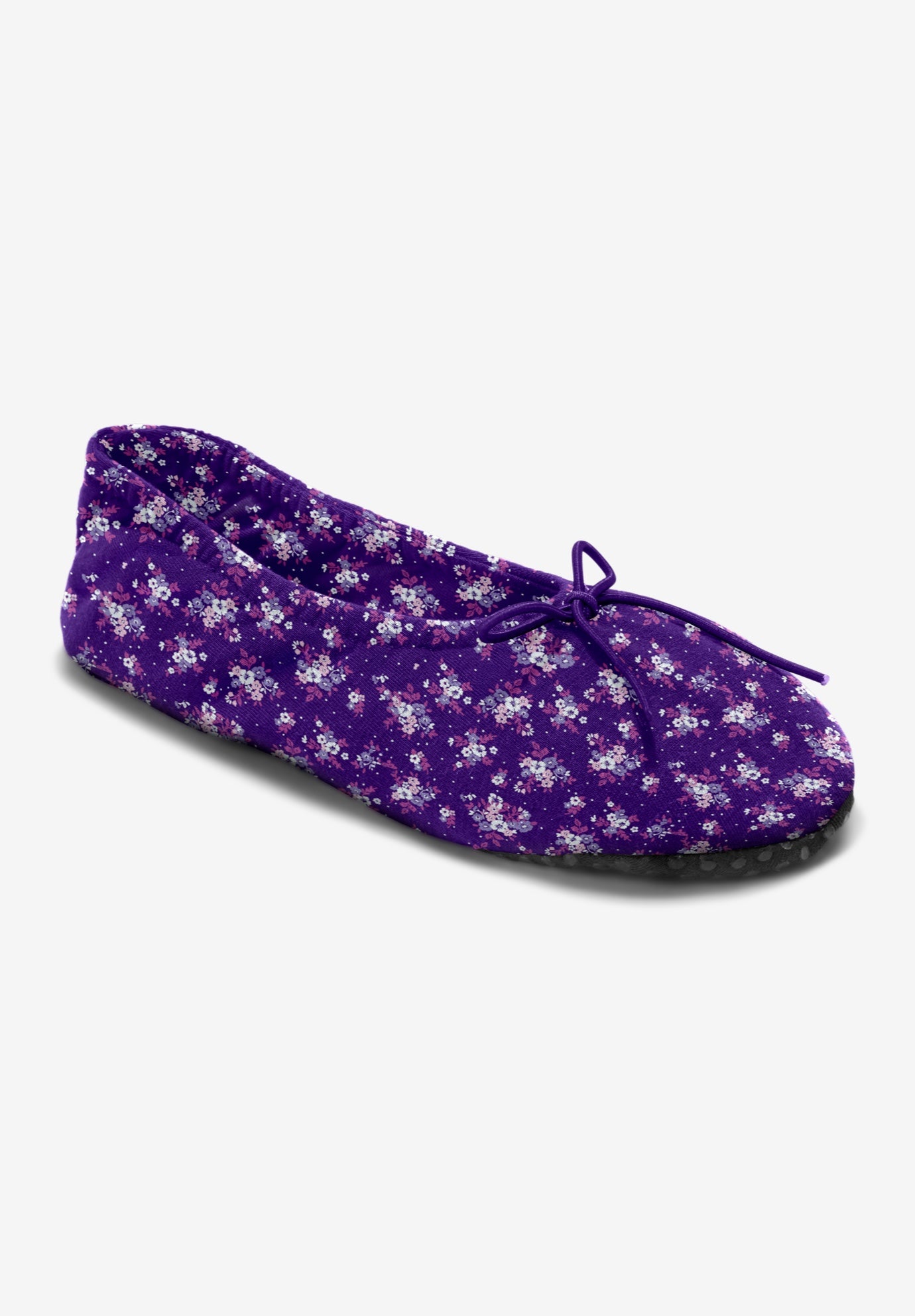 Dreams & Co.&reg; Knit Ballerina Slipper image number 0