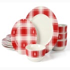 Martha Stewart 12-Piece Dinnerware Set image number null