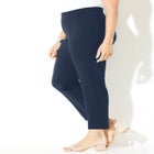 Crepe Knit Pull-On Pant image number null