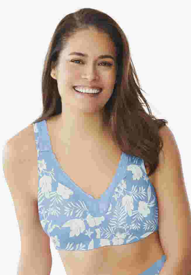 Cotton Comfort Wireless Bra image number 5