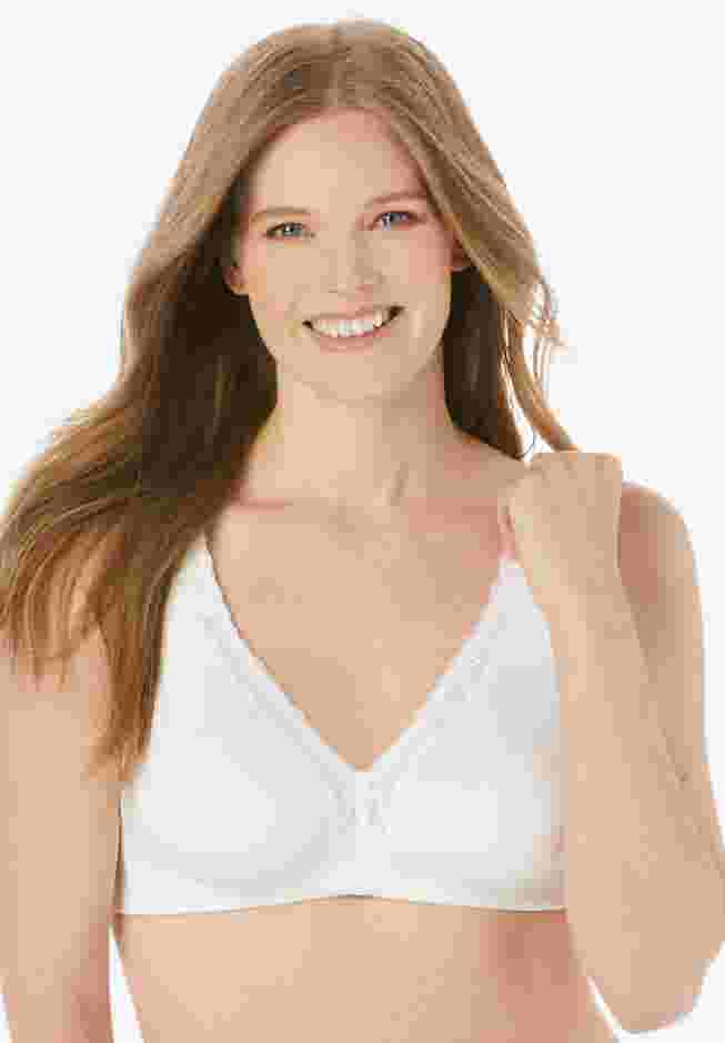Cotton Comfort Wireless Bra image number 0