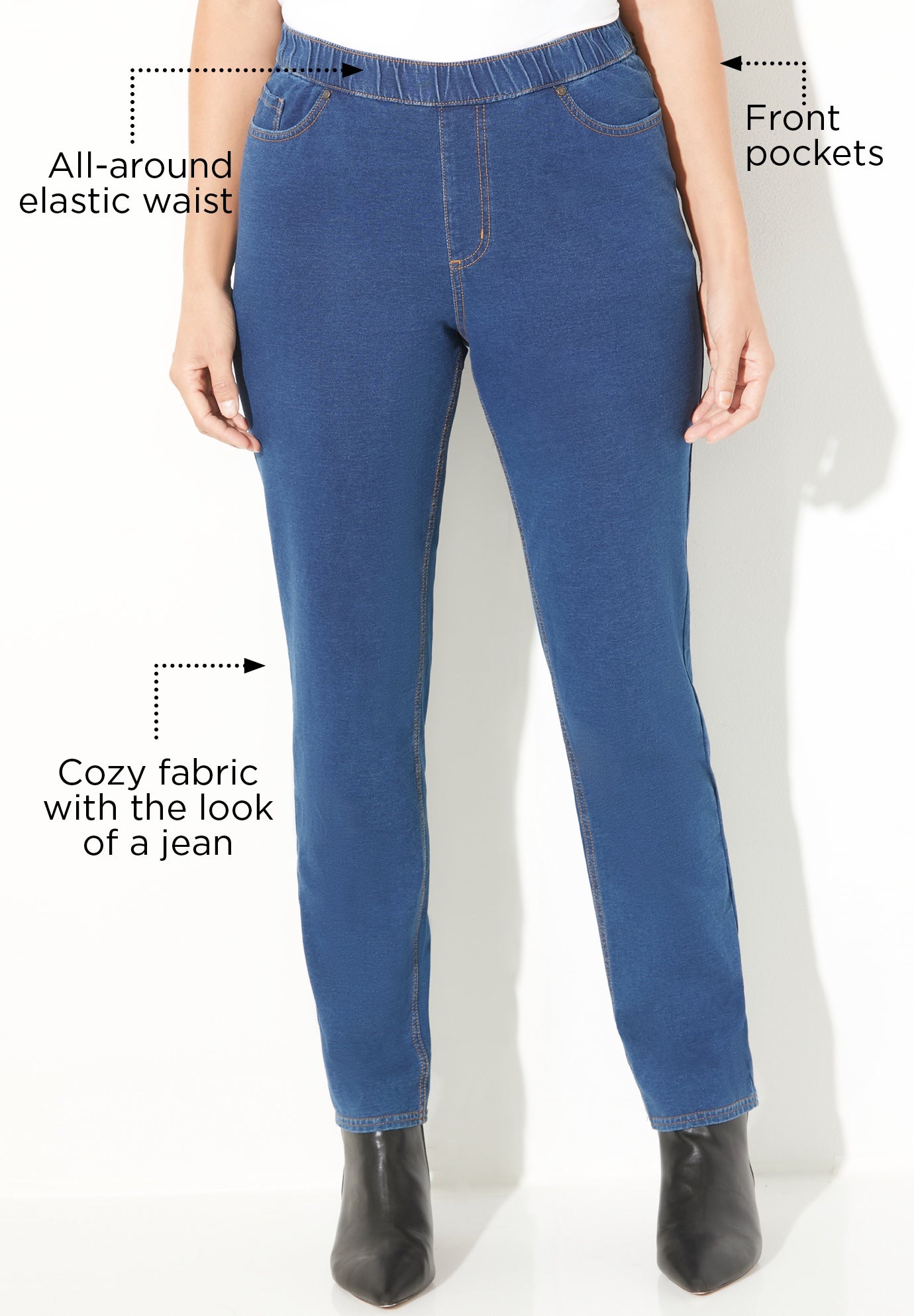 The Knit Jean image number 1