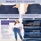 Right Fit&reg; Moderately Curvy Jean Capri image number null