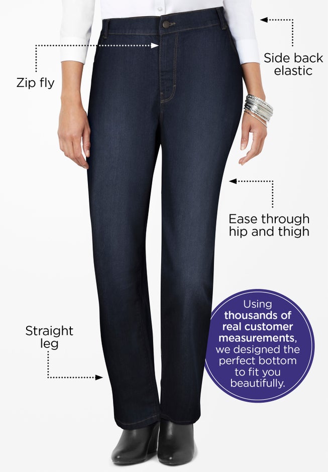 Right Fit&reg; Moderately Curvy Jean image number 1