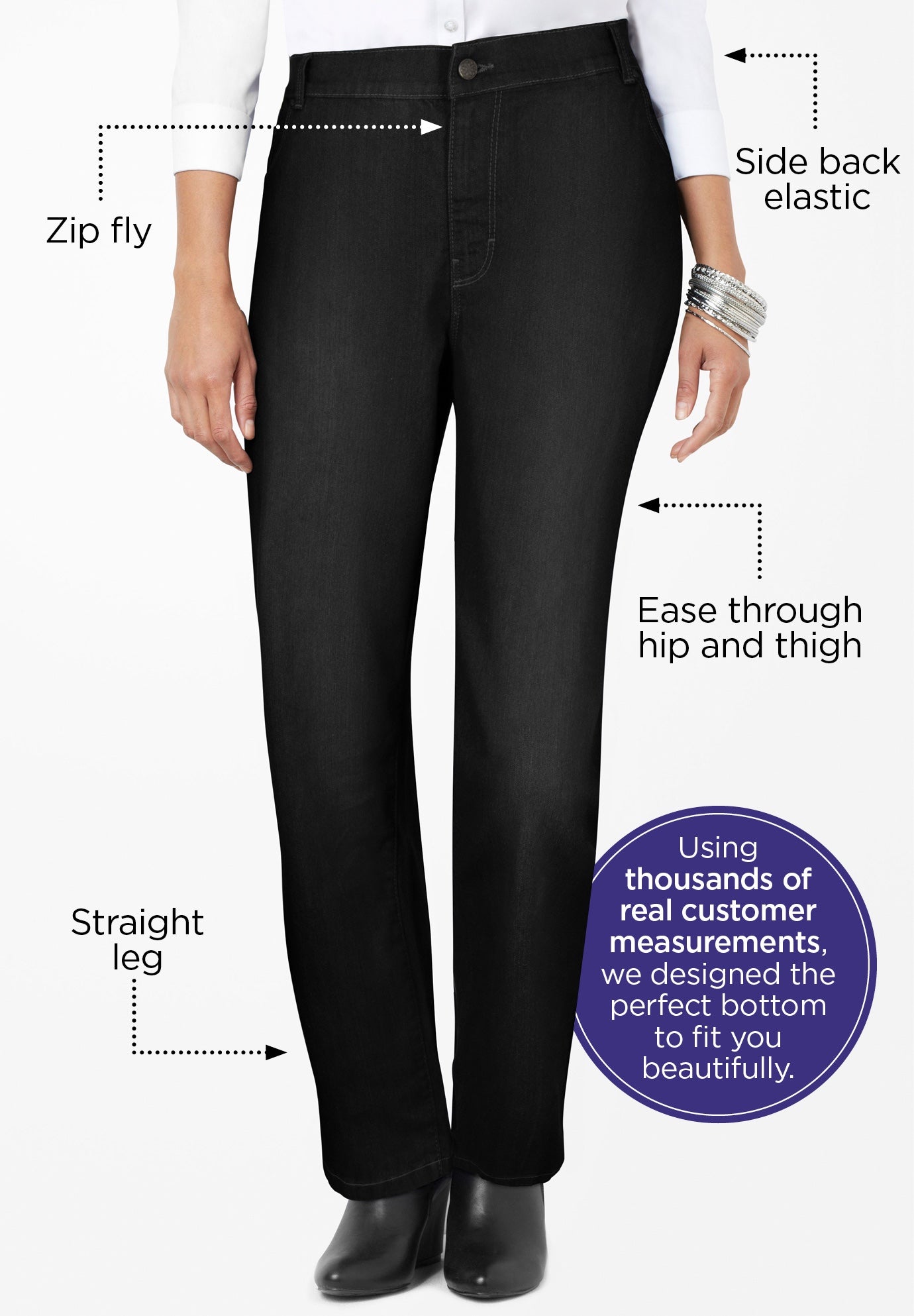 Right Fit&reg; Moderately Curvy Jean image number 2