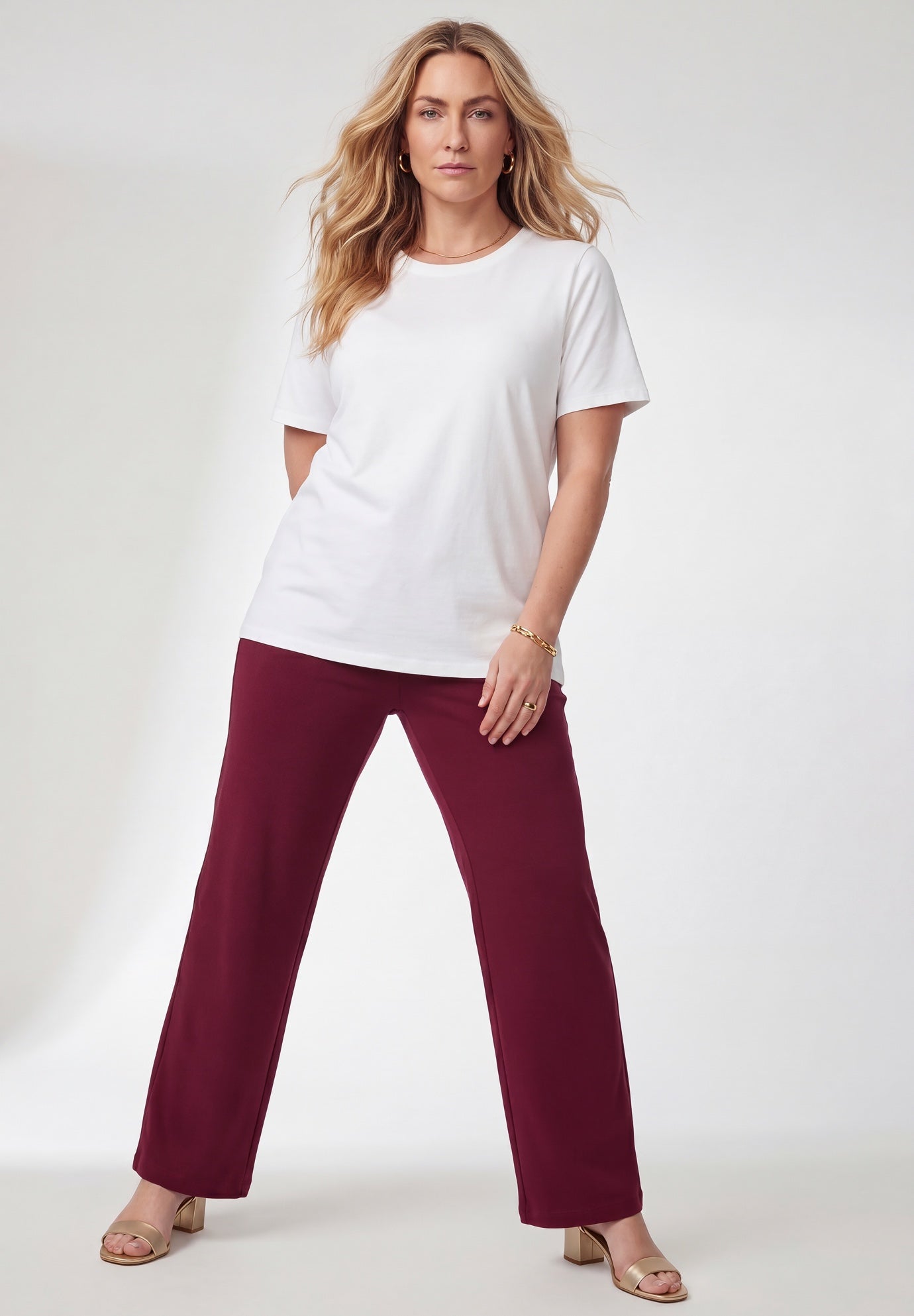 Softluxe Sateen Stretch Pant image number 4
