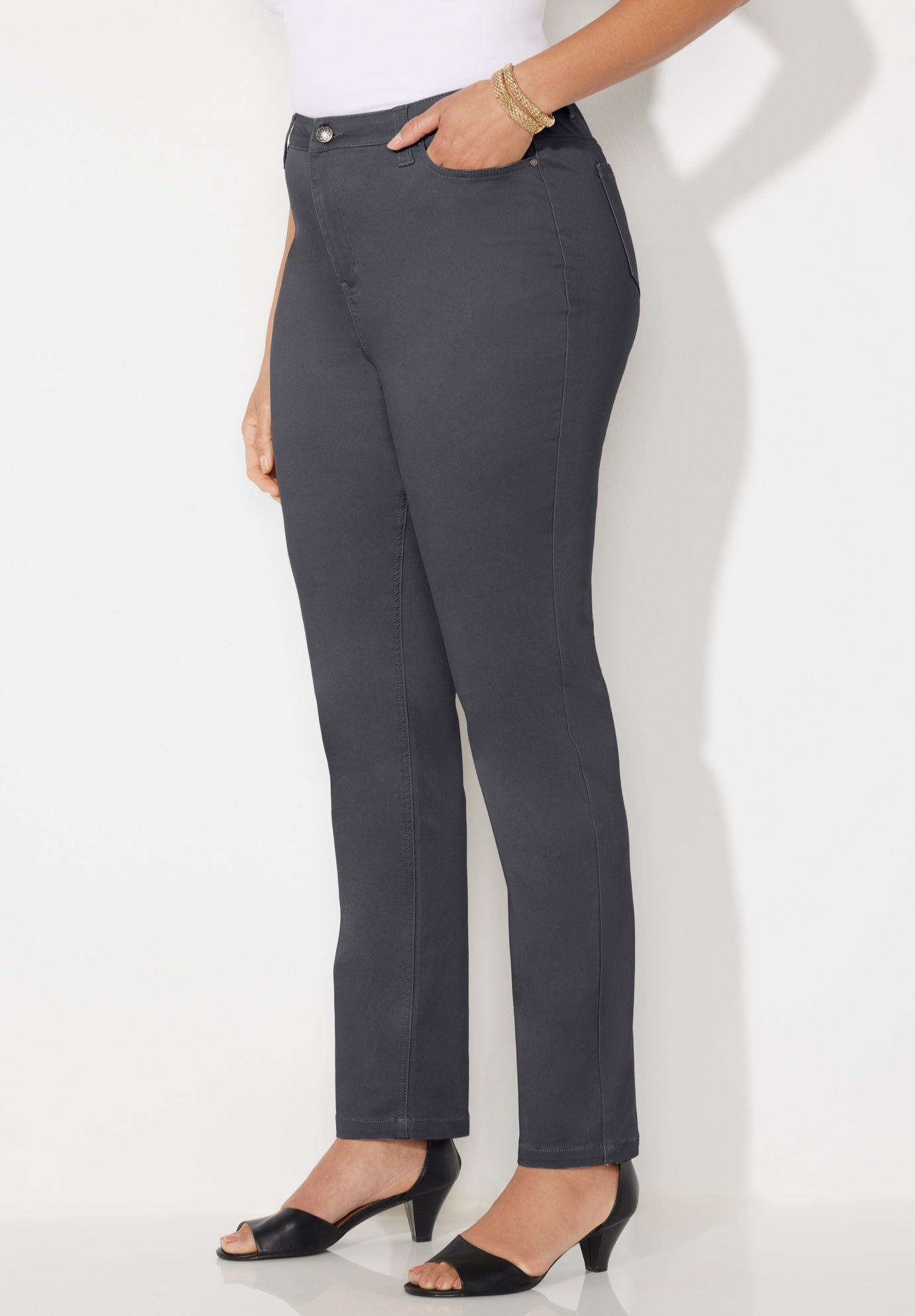 Softluxe Sateen Stretch Pant image number 3