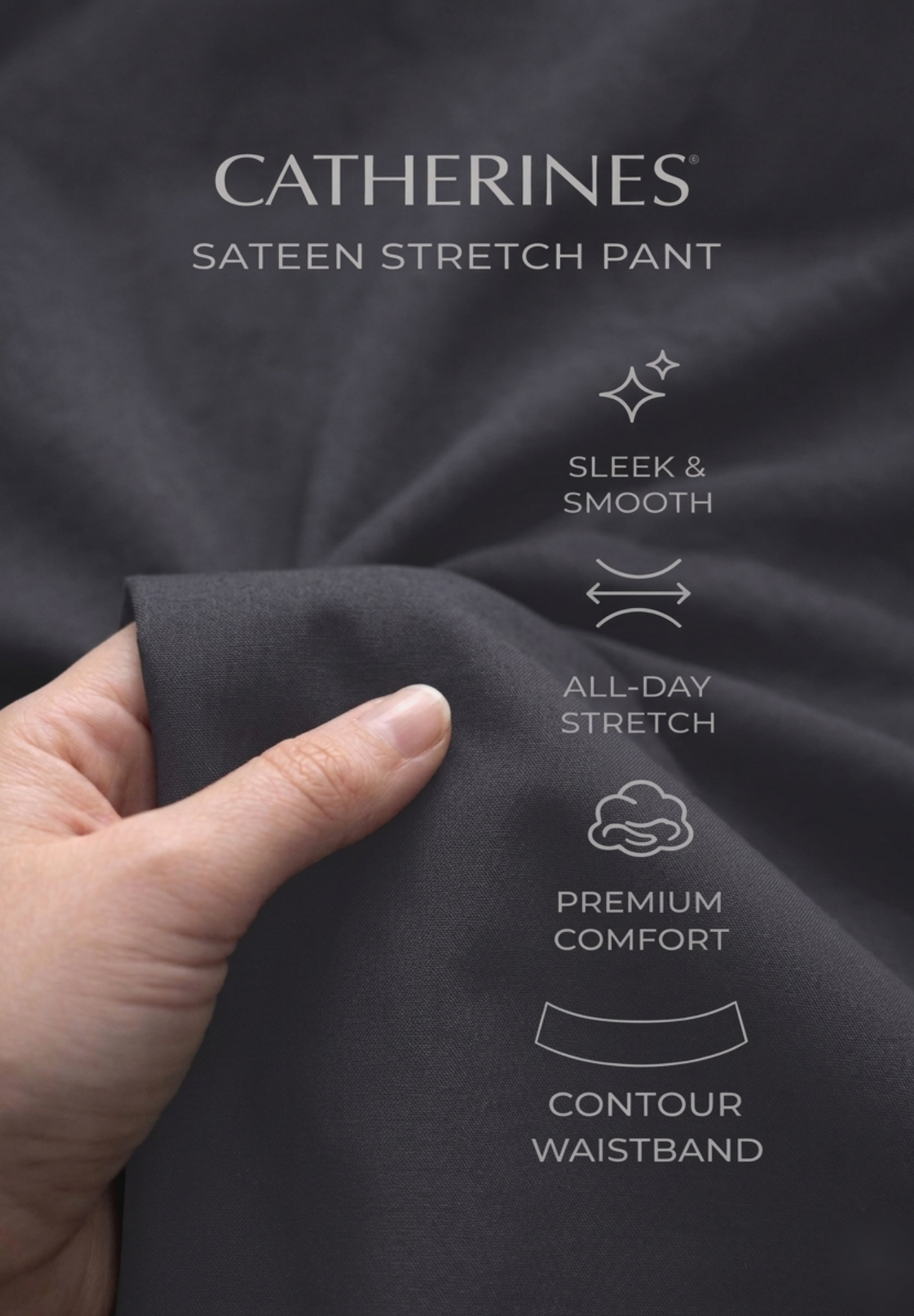 Softluxe Sateen Stretch Pant image number 1