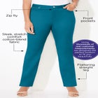 Softluxe Sateen Stretch Pant image number 2