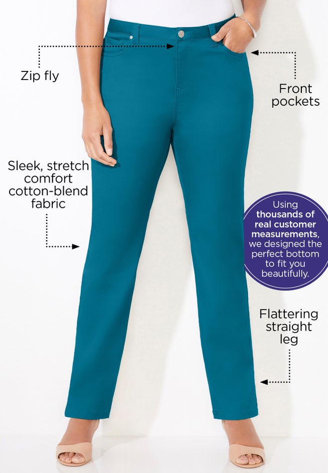 Softluxe Sateen Stretch Pant image number 2