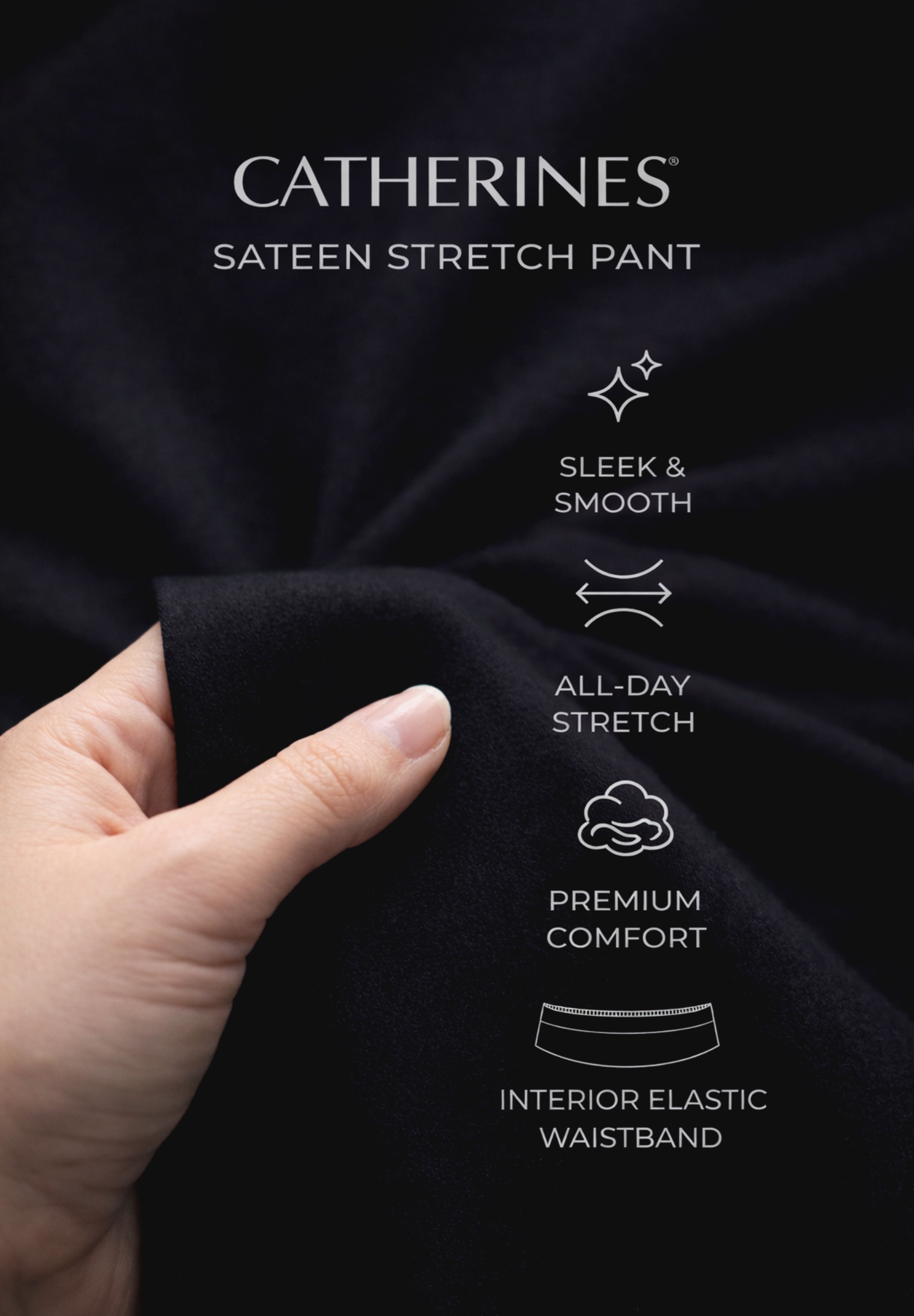 Sateen Stretch Pant image number 1