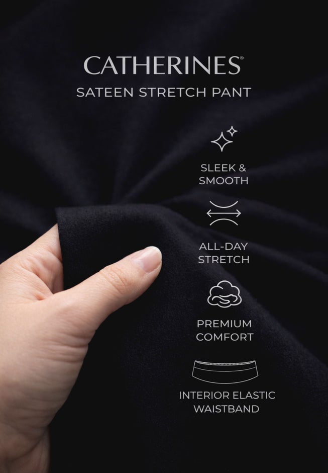 Sateen Stretch Pant image number 1