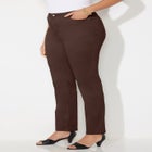 Sateen Stretch Pant image number null
