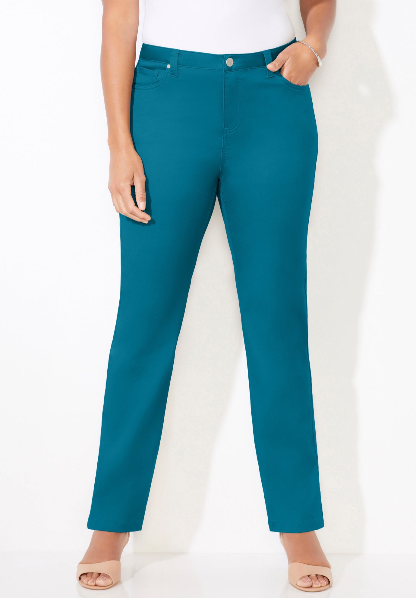 Softluxe Sateen Stretch Pant image number 0