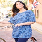 Easy Fit Short Sleeve Scoopneck Tunic image number null