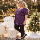 Easy Fit Short Sleeve Scoopneck Tunic image number 2