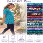 Easy Fit Short Sleeve Scoopneck Tunic image number 2