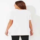 Easy Fit Short Sleeve V-Neck Tunic image number null