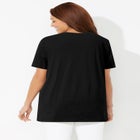 Easy Fit Short Sleeve V-Neck Tunic image number null