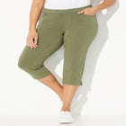 The Knit Jean Capri (With Pockets) image number null