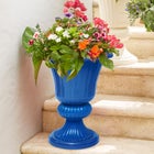 Traditional Embry Plastic Urn Planter image number null