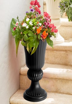 Traditional Embry Plastic Urn Planter