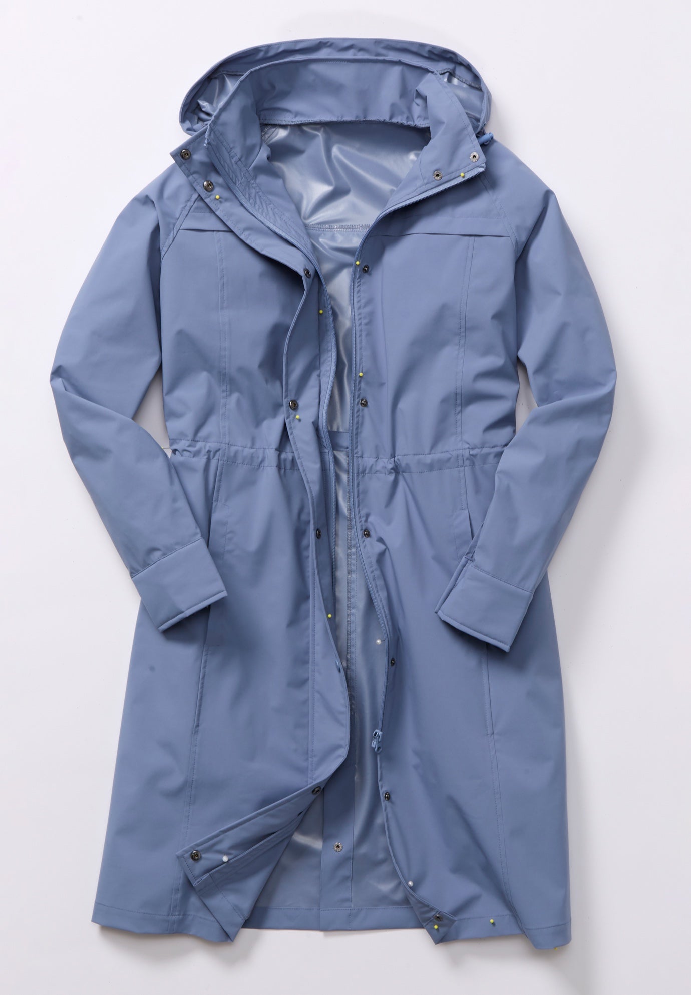 Self-Packable Hooded Raincoat image number 1