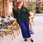 Light and Airy Y-Neck Blouse image number null