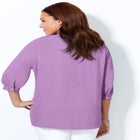 Light and Airy Y-Neck Blouse image number null
