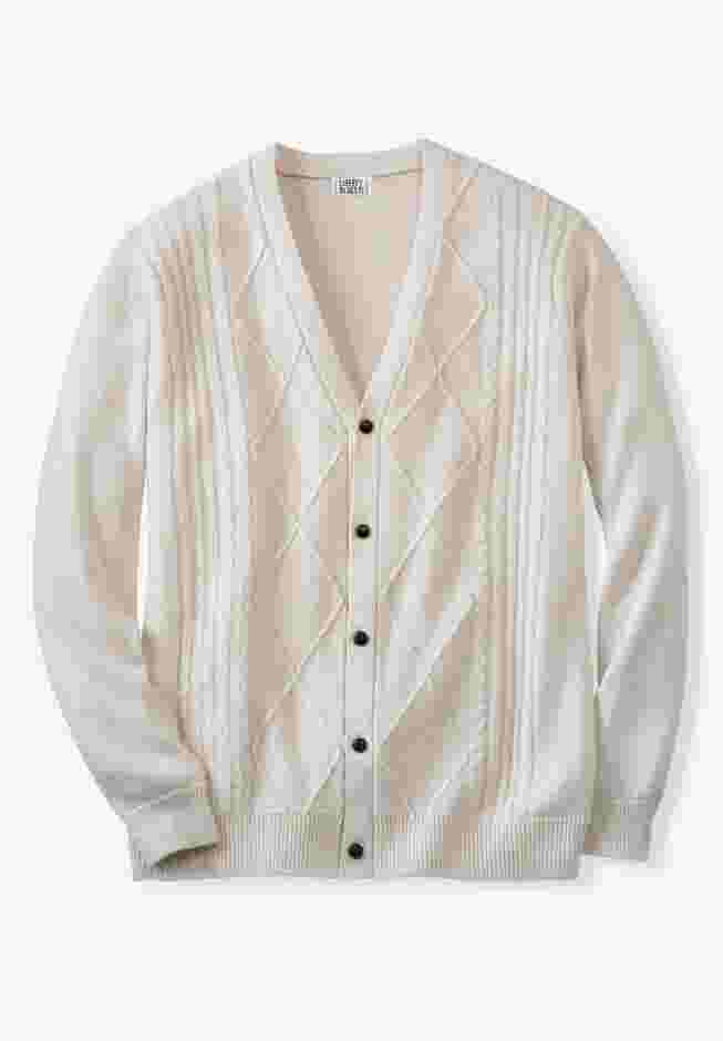 Shoreman’s Cardigan Cable Knit Sweater image number 0