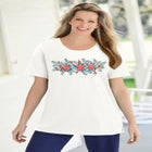 Two-Piece Flannel Shirt and Tee image number null