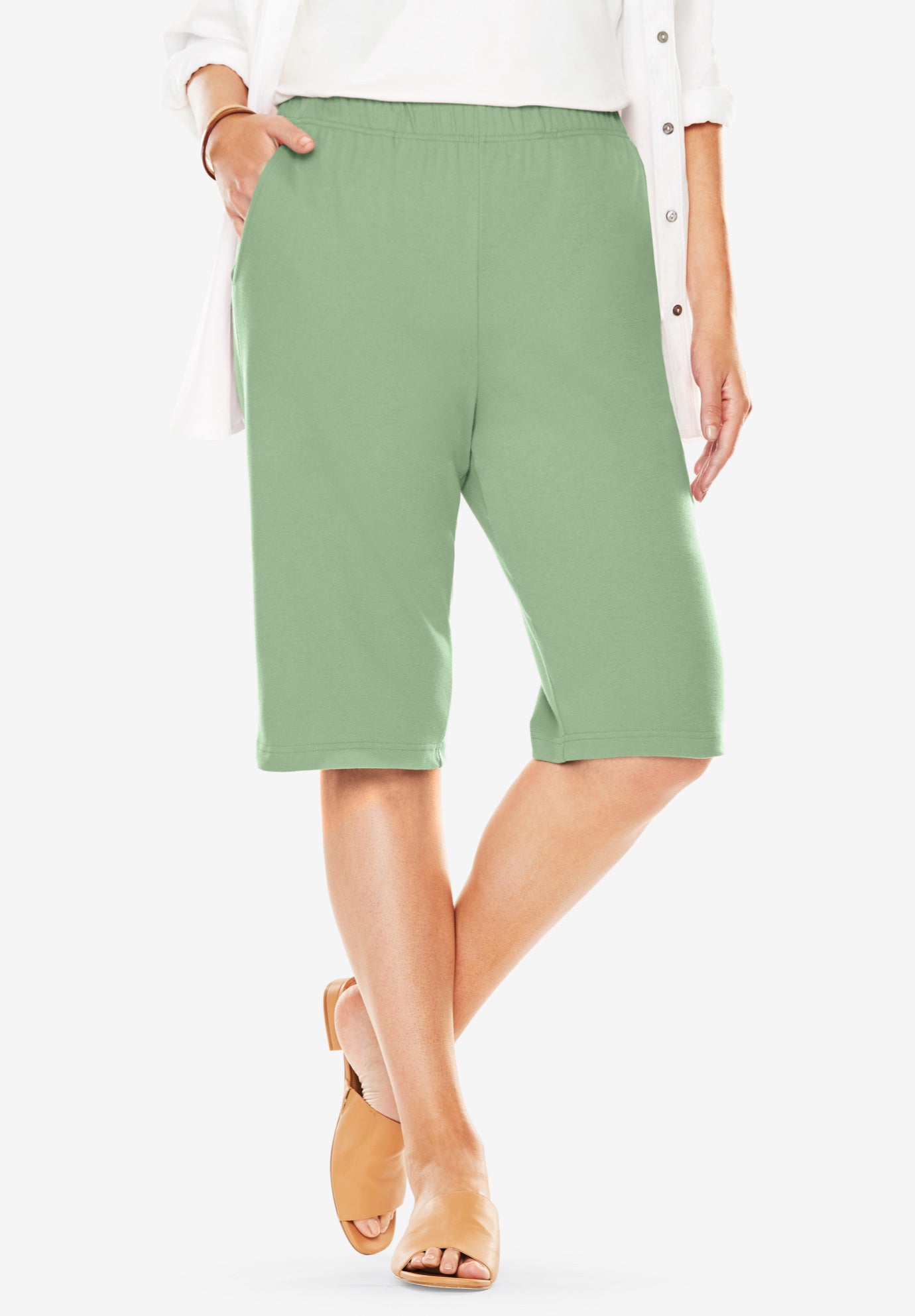 7-Day Knit Bermuda Shorts image number 0